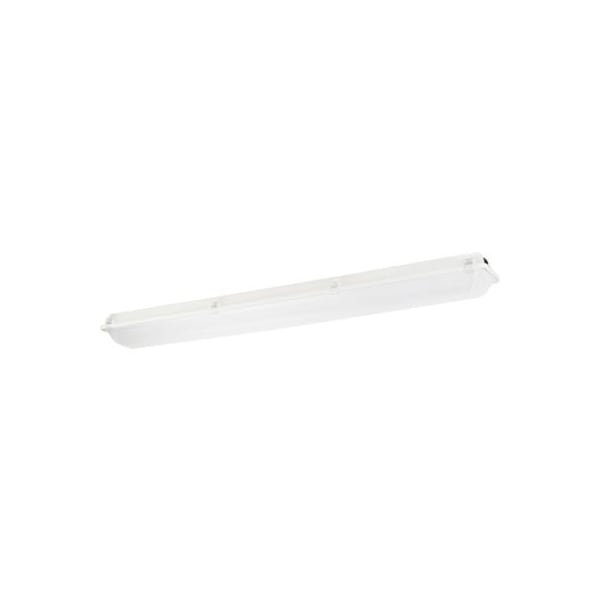 Hubbell Lighting Hubbell 8' LED Encl & Gasketed, 94W, 10000L, 4000K, Ribbed Lens, 0-10V Dim, DLC - LXEM8-40ML-RFA-EDU