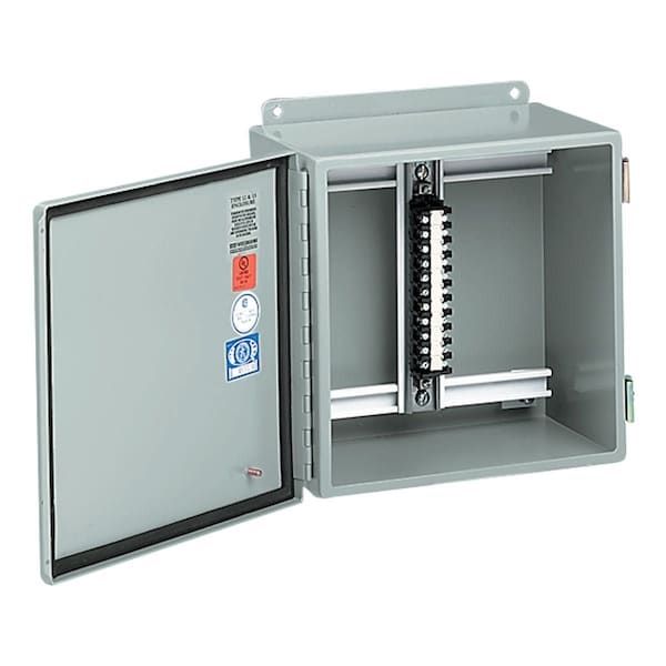 Wiegmann Terminal Assembly, Small JIC, NEMA 4, NEMA 12 enclosure Carbon Steel - WA1614JTMA
