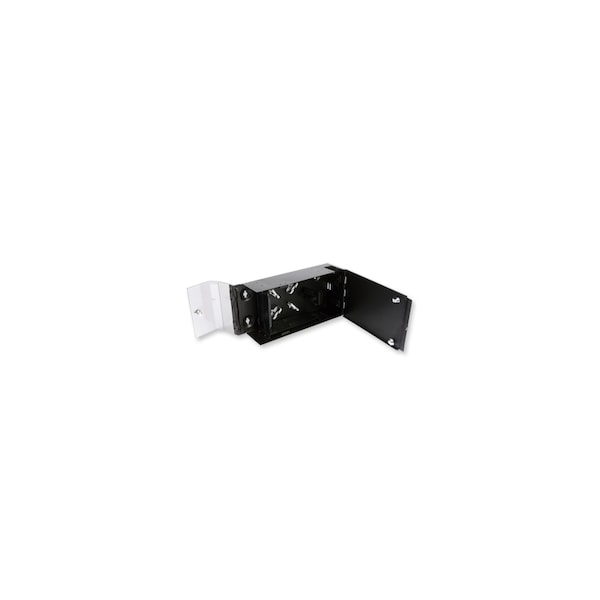 Corning 12/24-F WALL-MT ENCLOSURE, EMPTY - TAKES 2 CCH PANELS, WCH BLACK - WCH-02P