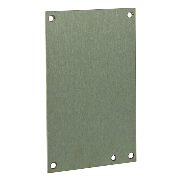 Wiegmann Back Panel, 15 in. H x 13 in. W, Stainless Steel - P1614SS