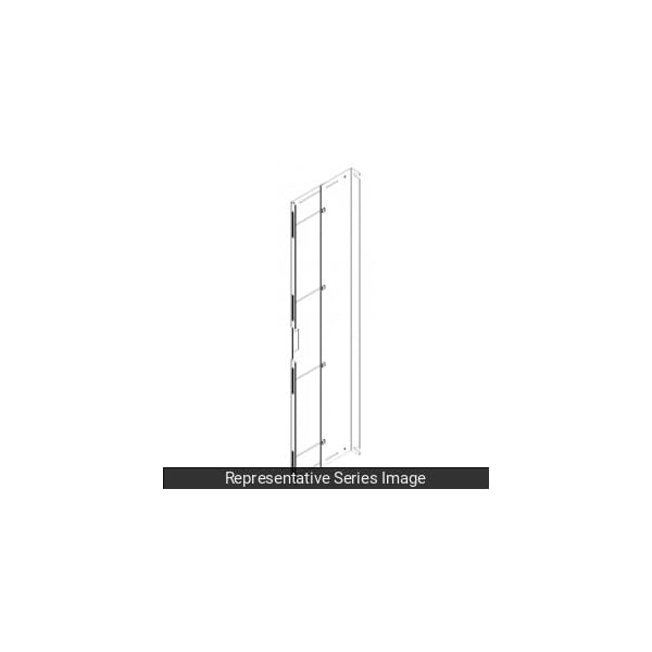 Hammond Barrier Kit, 68 in. H x 17-1/4 in. W x 1 in. L, Steel - BKFM7218