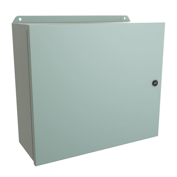 Hammond Steel Electrical Enclosures, 14 in H, 6 in D, 16 in W, NEMA 4, Hinged - EJ14166