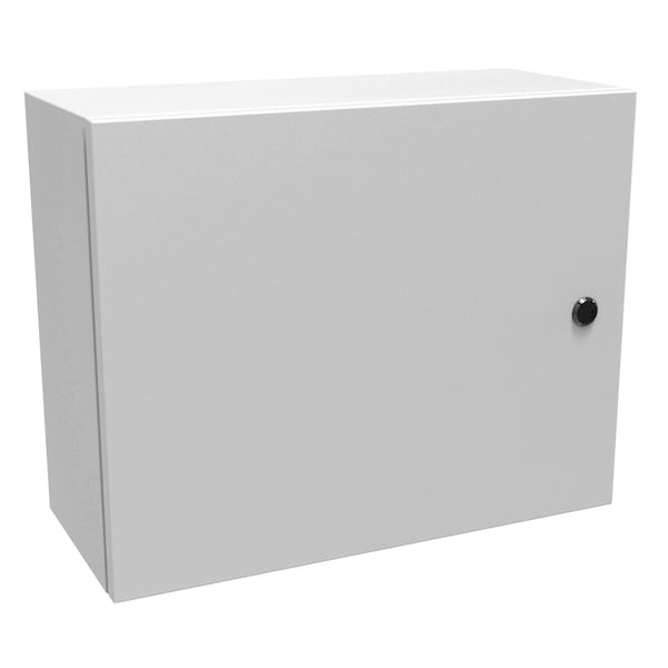Hammond Steel Electrical Enclosures, 16 in H, 8 in D, 20 in W, NEMA 4, Hinged - EN4SD16208LG