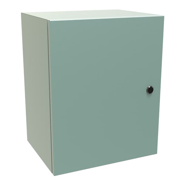 Hammond Steel Electrical Enclosures, 20 in H, 12 in D, 16 in W, NEMA 4, Hinged - EN4SD201612GY