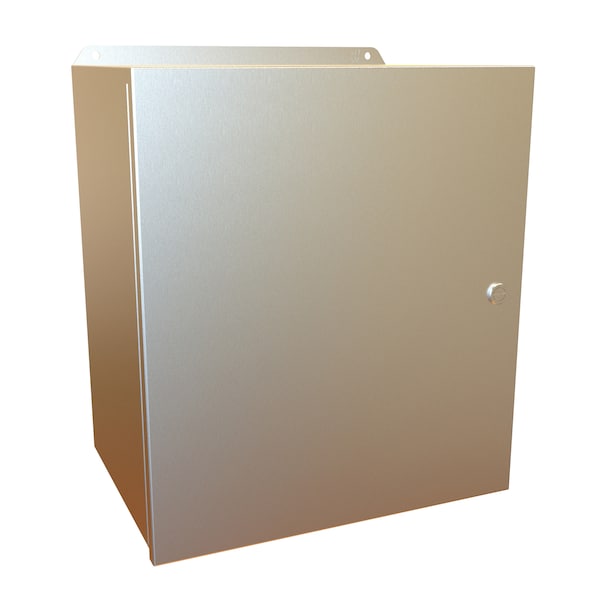 Hammond 316 Stainless Steel Electrical Enclosures, 16 in H, 10 in D, 14 in W, NEMA 4X, Hinged - EJ161410SS