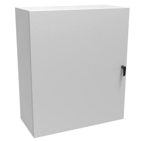 Hammond Steel Electrical Enclosures, 42 in H, 16 in D, 36 in W, NEMA 4, Hinged - EN4SD423616LG