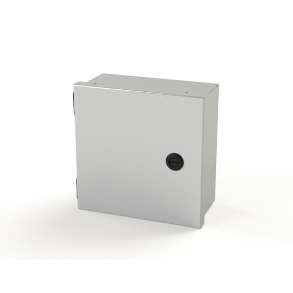 Saginaw Control & Engineering Carbon Steel Electrical Enclosures, 8 in H, 4 in D, 8 in W, NEMA 1 - SCE-8N804LP