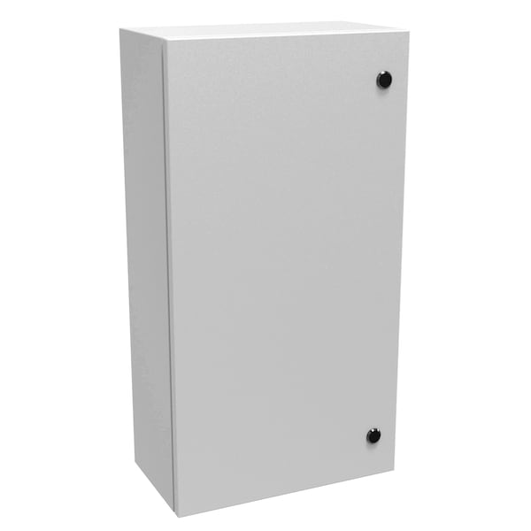Hammond Steel Electrical Enclosures, 30 in H, 8 in D, 16 in W, NEMA 4, Hinged - EN4SD30168LG