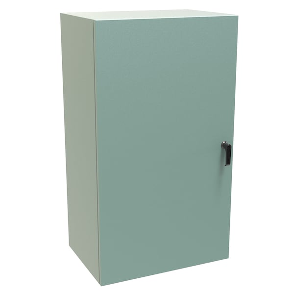 Hammond Steel Electrical Enclosures, 42 in H, 16 in D, 24 in W, NEMA 4, Hinged - EN4SD422416GY