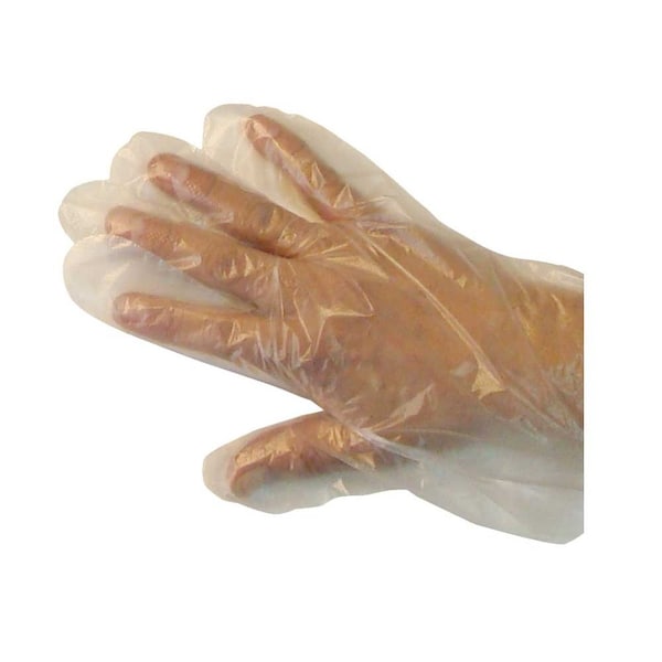 Guantes Desechables de Polietileno Gordon Brush, Polietileno, L, 500 piezas - RGLO1