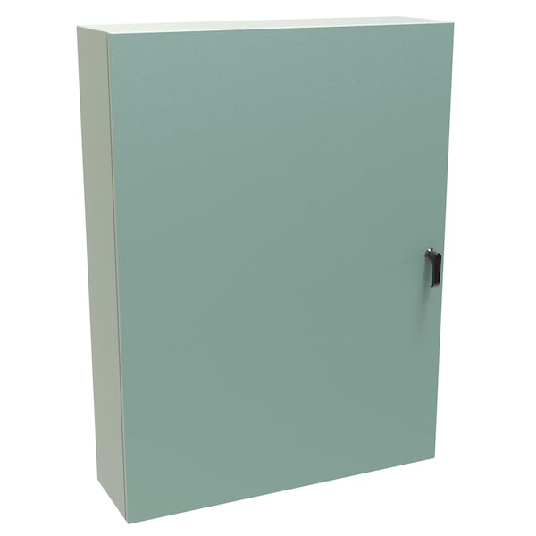 Hammond Steel Electrical Enclosures, 48 in H, 10 in D, 36 in W, NEMA 4, Hinged - EN4SD483610GY