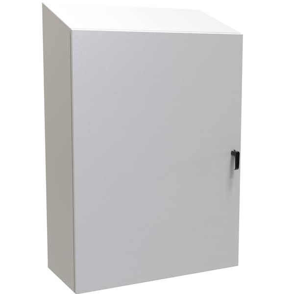 Hammond Steel Electrical Enclosures, 48 in H, 16 in D, 36 in W, NEMA 4, Hinged - ST483616LG