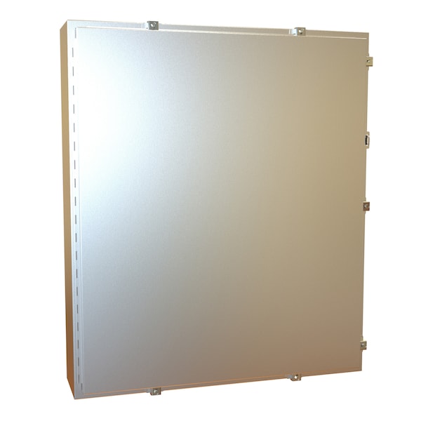 Hammond 304 Stainless Steel Electrical Enclosures, 42 in H, 8 in D, 36 in W, NEMA 4X, Hinged - 1418N4SSP8
