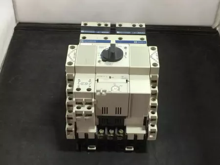 Telemecanique Reversing Contactor Starter Overload LD5-LB130BD