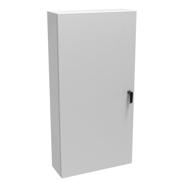 Hammond Steel Electrical Enclosures, 48 in H, 8 in D, 24 in W, NEMA 4, Hinged - EN4SD48248LG