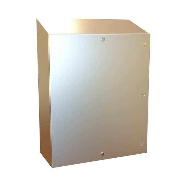Hammond 304 Stainless Steel Electrical Enclosures, 36 in H, 12 in D, 30 in W, NEMA 4X, Hinged - ST363012SS