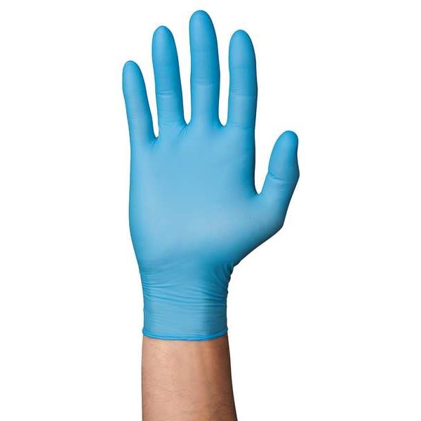 Ansell TouchNTuff 92-616, Guantes desechables de Nitrilo ligeros, 3 mil de grosor en la palma, Nitrilo, sin polvo, Talla M - 92-616