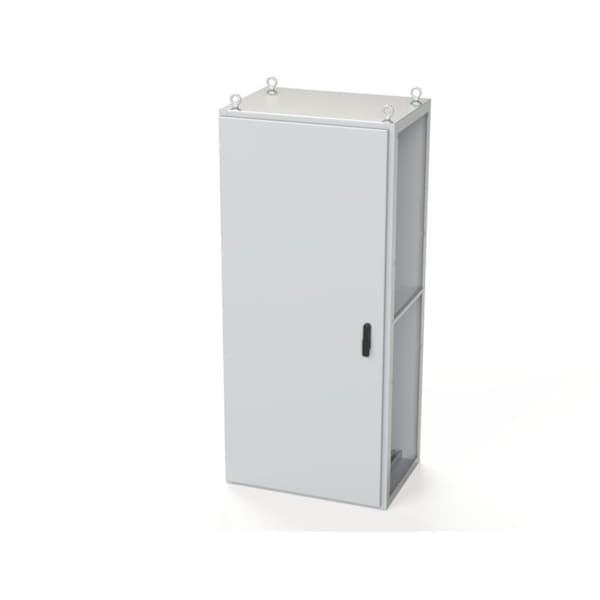 Saginaw Control & Engineering Carbon Steel Electrical Enclosures, 70.87 in H, 22 in D, 31-1/2 in W, NEMA 3R, 12, 13, Hinged - SCE-S180806LG