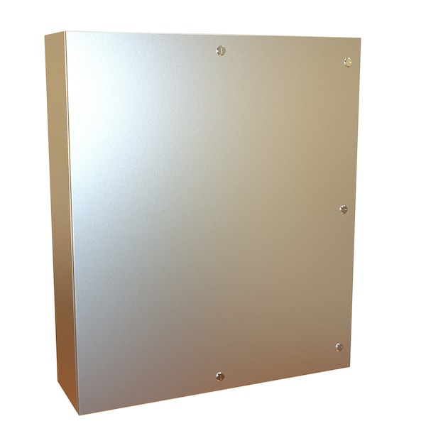 Hammond Stainless Steel Electrical Enclosures, 42 in H, 10 in D, 36 in W, NEMA 4X, Hinged - EN4SD423610SSR