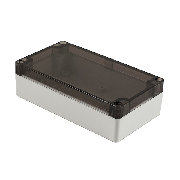 Hammond Polycarbonate Electrical Enclosures, 6.3 in H, 1.77 in D, 3.54 in W, NEMA 4, 4X, 6, 6P, 12, 13 - 1554JL2GYSL