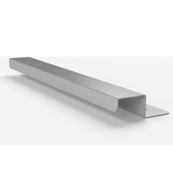 Saginaw Control & Engineering Dripping Shield, 1 in. H x 12 in. W x 3 in. L, Steel, Stainless Steel - SCE-DS12N4LG