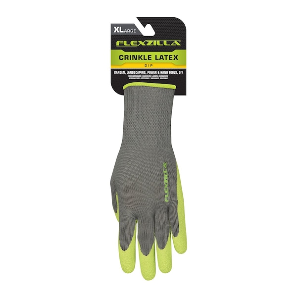 Guantes Flexzilla FZ con recubrimiento de látex arrugado XL - GC240XL