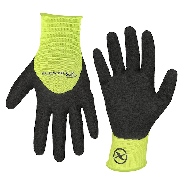 Guantes Flexzilla Pro FZP 3/4 con recubrimiento de látex arrugado en talla XL - GC241PXL