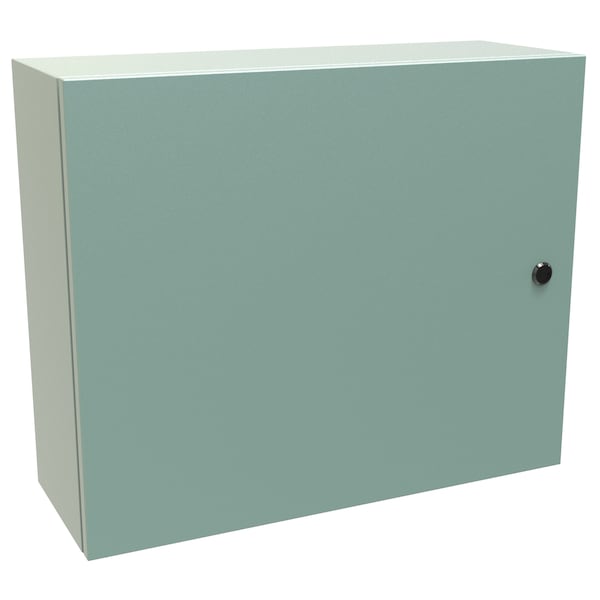 Hammond Steel Electrical Enclosures, 20 in H, 8 in D, 24 in W, NEMA 4, Hinged - EN4SD20248GY