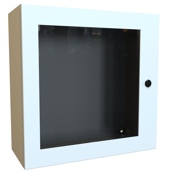 Hammond Steel Electrical Enclosures, 20 in H, 8 in D, 20 in W, NEMA 4, Hinged - EN4SD20208WLG