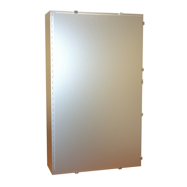 Hammond 304 Stainless Steel Electrical Enclosures, 60 in H, 12 in D, 36 in W, NEMA 4X, Hinged - 1418N4SST12