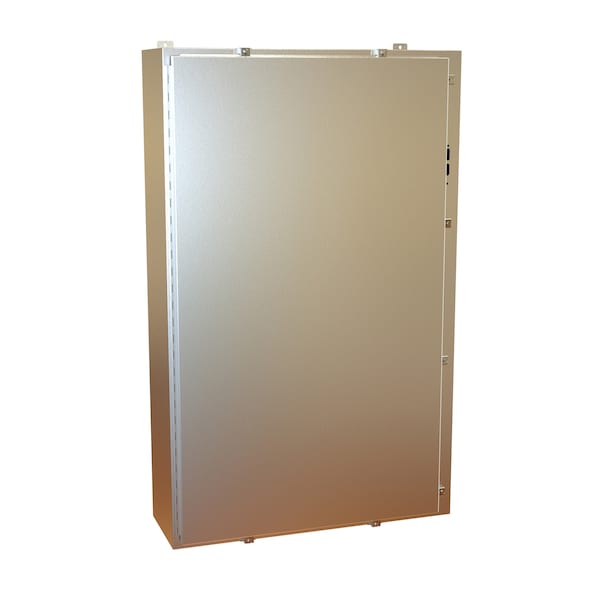 Hammond 304 Stainless Steel Electrical Enclosures, 60 in H, 12 in D, 37.38 in W, NEMA 4X, Hinged - 1447SN4SSL12