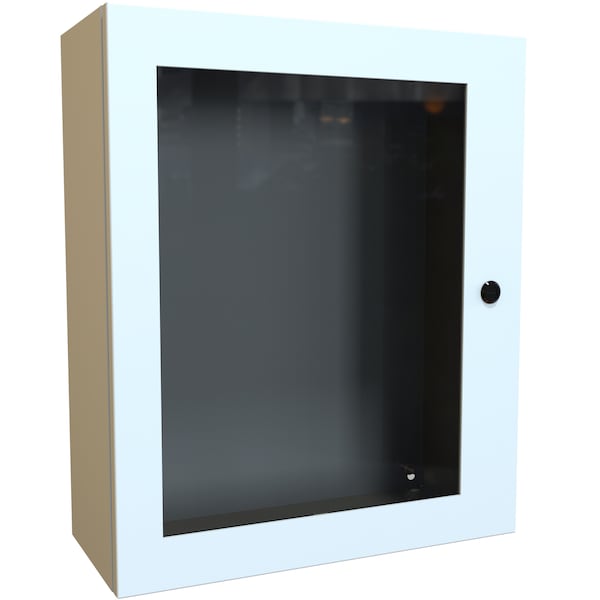 Hammond Steel Electrical Enclosures, 24 in H, 8 in D, 20 in W, NEMA 4, Hinged - EN4SD24208WLG