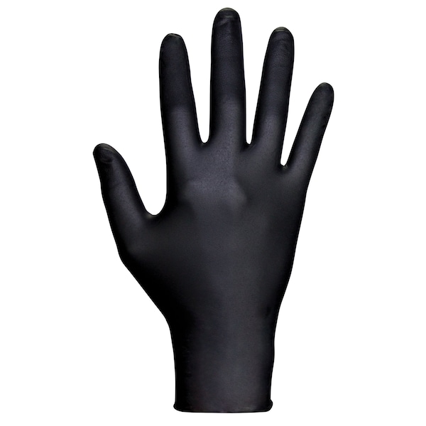 Guantes de Nitrilo SAS Safety Raven 7 MIL XL, Paquete de 12 Cajas, 50 guantes por caja, Total de 600 guantes, 600PK - 66519-01