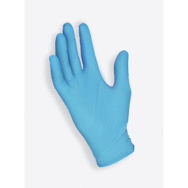 Umbo Niflex35, Guantes Desechables de Nitrilo, 3.5 mil de Grosor en la Palma, Nitrilo, Sin Polvo, Talla L, Paquete de 2000, Color Azul - H1012K-L