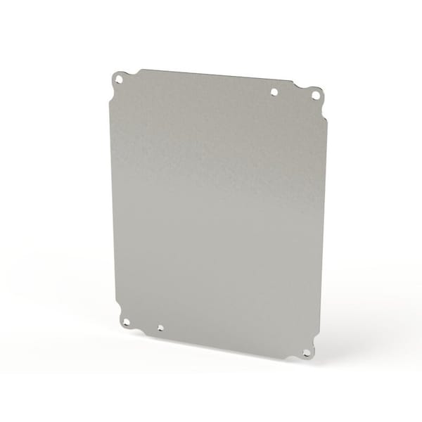 Saginaw Control & Engineering Subpanel, 9 in H, 0.08 in D, 7 in W - SCE-10P8SS