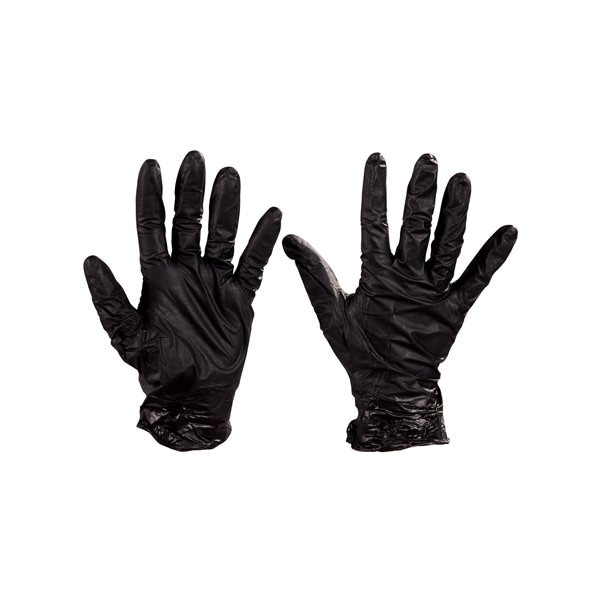 Bsc Preferido Nighthawk, Guantes Desechables de Nitrilo, Nitrilo, M, 50 PK, Negro - COM00441712
