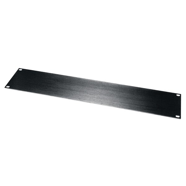 Middle Atlantic Products PANEL BLANK, 1.75"H 1RMU ALUMINUM, BLACK FINISH - HBL1