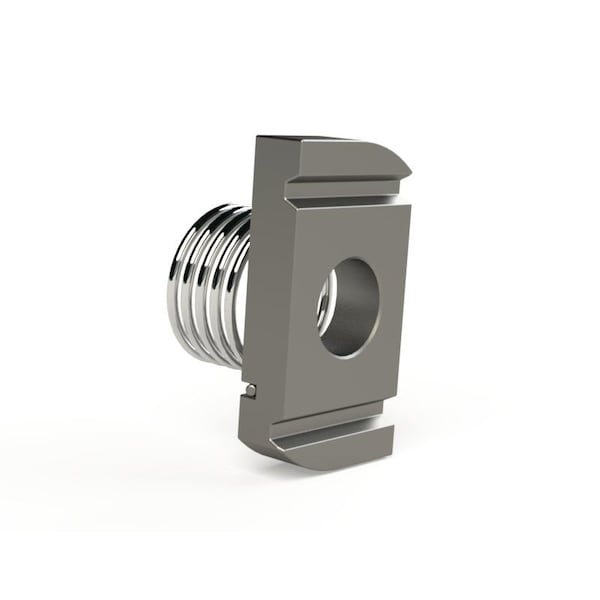 Saginaw Control & Engineering Channel Nut, 2 in. H x 2 in. W x 1/4 in. L, 20 PK - SCE-PS51618CN