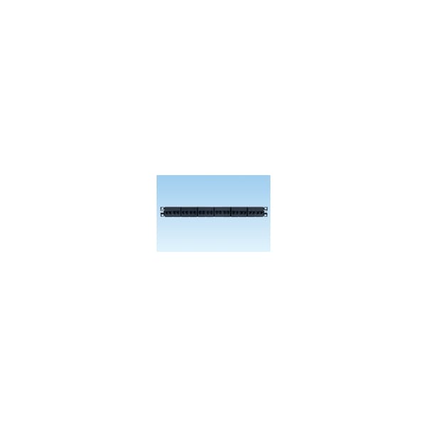 Panduit Patch Panel, 1.72 in. H x 19 in. W x 1.72 in. L, CRS - CP245E88BLY