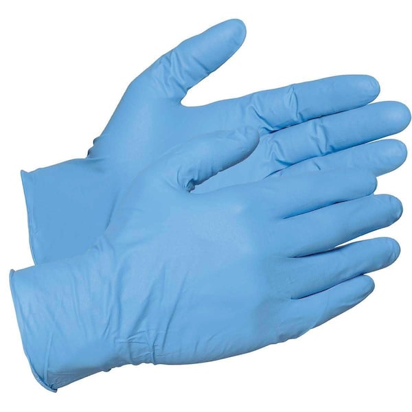 Guantes Desechables de Nitrilo Cordova, Nitrilo, M, Paquete de 100, Azules - 4095TM