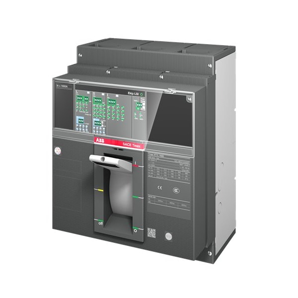 Abb Circuit Breaker, XT7L Series, 800A, 3 Pole, 600V AC, 200kA - XT7LU380CFFF000XXX