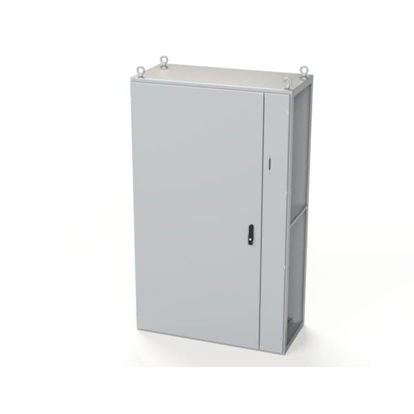 Saginaw Control & Engineering Carbon Steel Electrical Enclosures, 78.74 in H, 22 in D, 47.24 in W, NEMA 3R, 12, 13, Hinged - SCE-SD201206LG