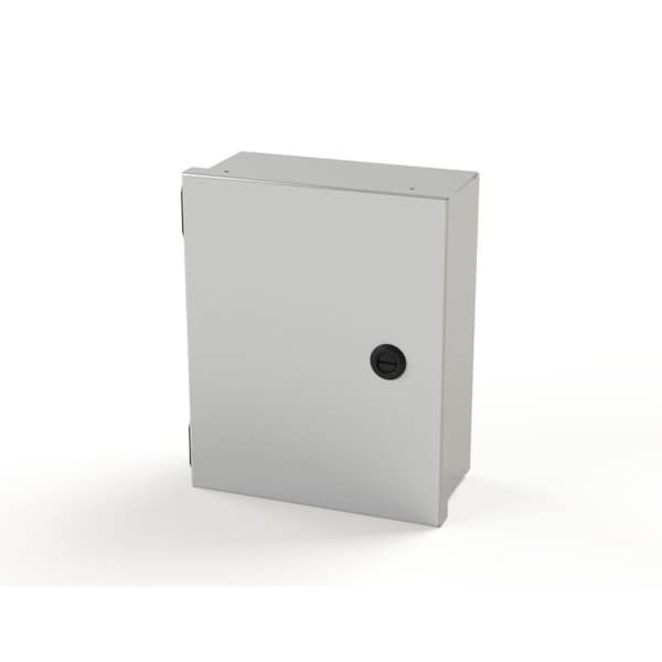 Saginaw Control & Engineering Carbon Steel Electrical Enclosures, 10 in H, 4 in D, 8 in W, NEMA 1 - SCE-10N804LP