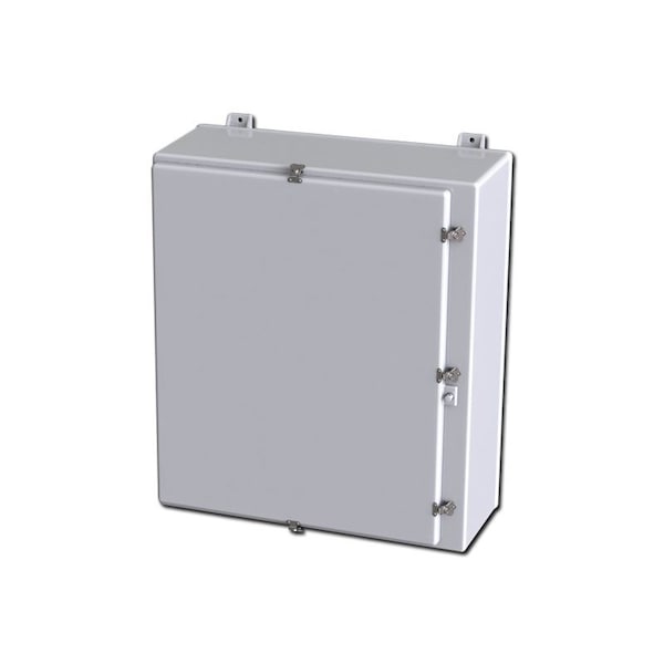 Saginaw Control & Engineering Fiberglass Reinforced Polyester Electrical Enclosures, 39.31 in H, 14.06 in D, 32-1/2 in W, Hinged - SCE-36H3014QFGLP