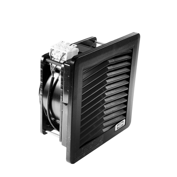 Wiegmann Filter Fan, 10 in. H x 10 in. W x 5 in. L, ABS - FF1010132CFM48VB