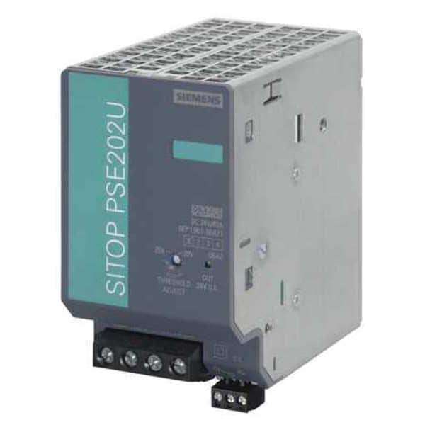 Siemens Redundancy Module, 24/28.8V DC, 24V DC, 480W, 40A, DIN Rail - 6EP1961-3BA21