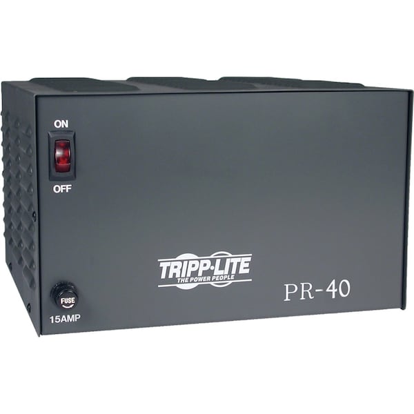 Tripp Lite AC to DC Power Supply, 120V AC, 13.8V DC, 40A - PR40