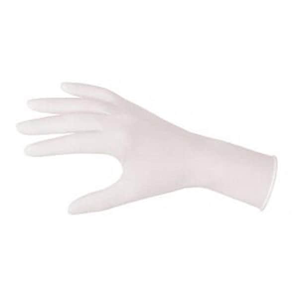 Guantes Desechables de Látex Best Glove, Látex, con Polvo, Talla M, Color Blanco - 845-W1005L