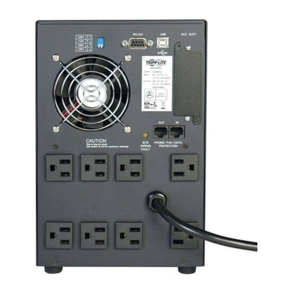 Tripp Lite UPS System, 1.05kVA, Line Interactive, Out: 100/110/120V AC In: 100/110/120V AC - SMART1050SLT