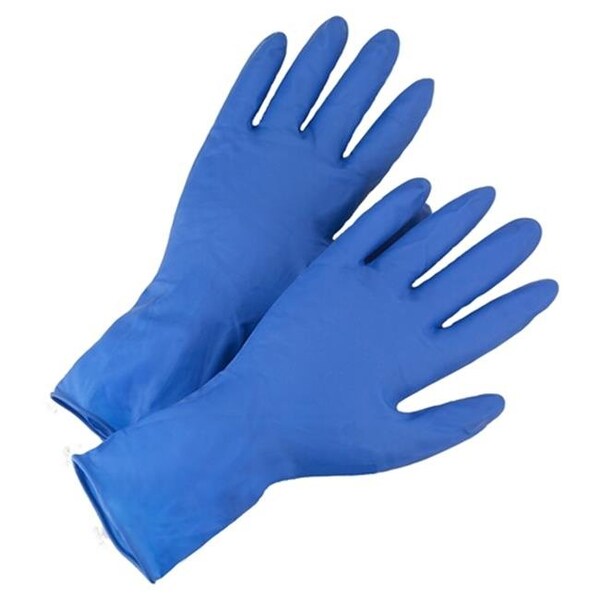 Equipo de Protección West Chester West Chester 813-2550-XL Azul de Alto Riesgo 14 Mil sin Polvo de Látex - Caja de 50 XL - 813-2550/XL